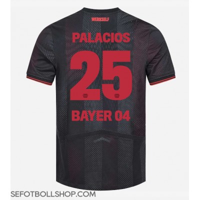 Billiga Bayer Leverkusen Exequiel Palacios #25 Hemma fotbollskläder 2025-26 Kortärmad Billiga Bayer Leverkusen Exequiel Palacios #25 Hemma fotbollskläder 2025-26 Kortärmad